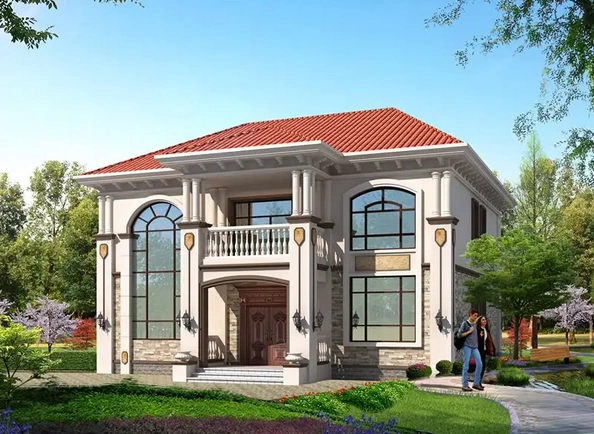 别墅设计全套设计图-别墅图纸库-自建房设计大全-星火微能网