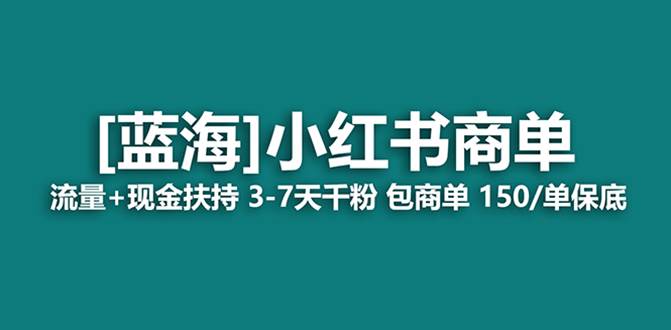 最强蓝海项目，小红书商单！长期稳定，7天变现，商单分配，月入过W-星火微能网