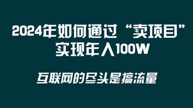 2024年如何通过“卖项目”实现年入100W-星火微能网